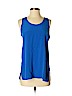 CCH Collection Blue Sleeveless Blouse Size S - photo 1