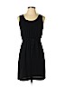 Ann Taylor LOFT 100% Polyester Black Casual Dress Size 0 (petite) - photo 1