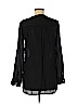 Old Navy 100% Viscose Black Long Sleeve Blouse Size S (petite) - photo 2
