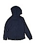 OshKosh B'gosh 100% Cotton Solid Blue Zip Up Hoodie Size 10 - photo 2