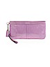 Coach 100% Leather Purple Leather Wristlet One size - photo 1
