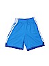 Adidas 100% Polyester Blue Athletic Shorts Size 8 - photo 1