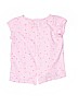 Jillian's Closet 100% Cotton Polka Dots Pink Short Sleeve T-Shirt Size 6X - photo 2