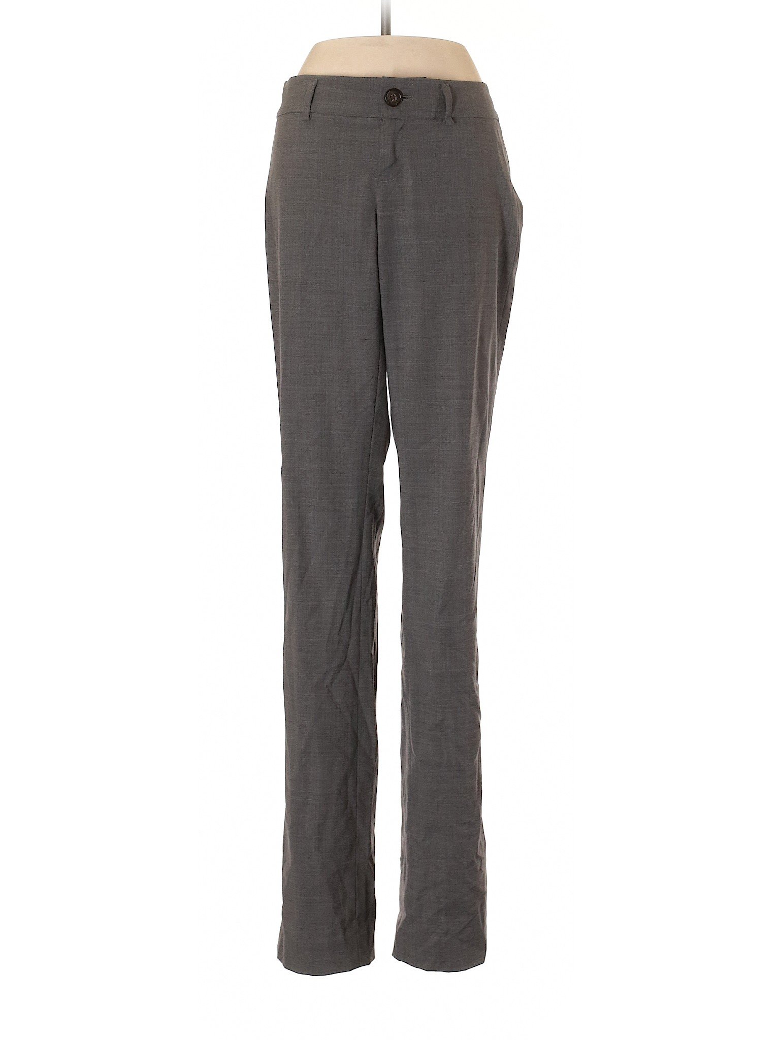 Banana Republic Women Gray Wool Pants 00 | eBay