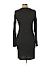 Charlotte Russe Gray Casual Dress Size L - photo 2