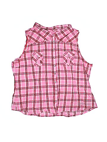 Farm Girl Authentic Brand Sleeveless Button-Down Shirt (view 1)
