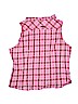 Farm Girl Authentic Brand Pink Sleeveless Button-Down Shirt Size 2x - photo 2