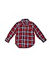 Baby Gap 100% Cotton Red Long Sleeve Button-Down Shirt Size 4 - photo 1