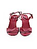 Gloria Vanderbilt Red Heels Size 8 1/2 - photo 2
