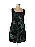 Pualani 100% Rayon Black Casual Dress Size 1X - photo 1
