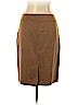 W by Worth 100% Wool Brown Wool Skirt Size 12 - photo 2