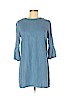 Zara 100% Lyocell Blue Casual Dress Size M - photo 1