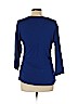 INC International Concepts Blue 3/4 Sleeve Top Size L (petite) - photo 2