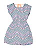 PINK Republic (Heart) 100% Polyester Blue Dress Size 7 - 8 - photo 1
