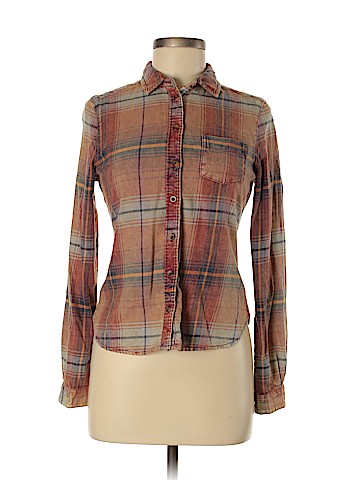 BDG Long Sleeve Button-Down Shirt (view 1)