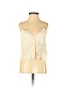 Zara Ivory Sleeveless Blouse Size S - photo 1