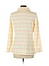 T by Talbots 100% Cotton Ivory Track Jacket Size L (petite) - photo 2