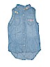 Epic Threads 100% Lyocell Blue Sleeveless Blouse Size L (kids) - photo 1
