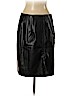 Shein 100% Polyurethane Black Faux Leather Skirt Size 0X - photo 2