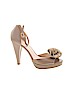 Sacha London Tan Heels Size 8 - photo 1