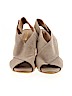 Kenneth Cole REACTION 100% Leather Gray Heels Size 10 - photo 2