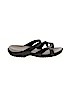 Crocs Solid Black Sandals Size 10 - photo 1