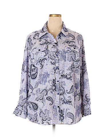 Notations Long Sleeve Blouse (view 1)