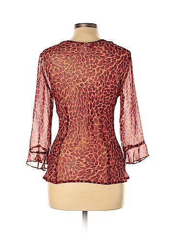 Alice & Trixie 3/4 Sleeve Silk Top (view 2)