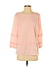 Merona 100% Polyester Pink 3/4 Sleeve Blouse Size S (petite) - photo 1