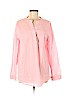 Unbranded 100% Cotton Pink Long Sleeve Button-Down Shirt Size XL - photo 1
