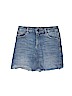 DL1961 100% Cotton Blue Denim Shorts Size 10 - photo 1