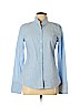American Eagle Outfitters 100% Cotton Blue Long Sleeve Button-Down Shirt Size 10 - photo 1