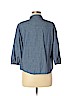 Emerson Made Blue 3/4 Sleeve Blouse Size M - photo 2
