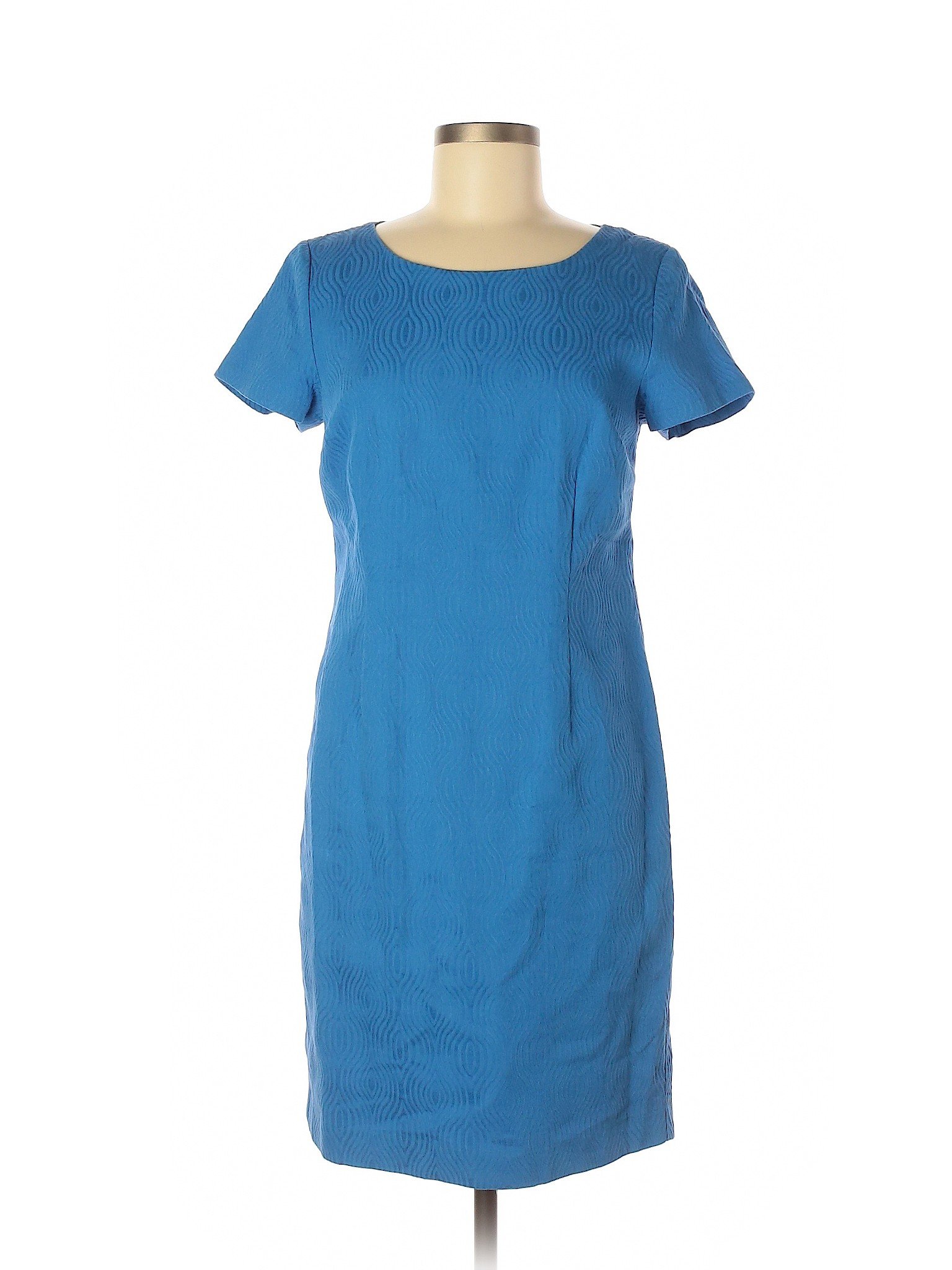 Talbots Women Blue Casual Dress 8 Petites | eBay