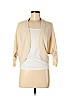 Ann Taylor LOFT 100% Cashmere Ivory Cashmere Cardigan Size M (petite) - photo 1