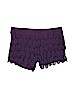 Boom Boom Jeans 100% Cotton Purple Dressy Shorts Size 16 - photo 1