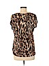 MICHAEL Michael Kors 100% Viscose Brown Short Sleeve Top Size L (petite) - photo 2