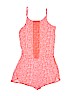 Cat & Jack 100% Rayon Orange Romper Size 14 - 16 - photo 1