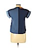 Assorted Brands Blue Short Sleeve Blouse Size L - photo 2