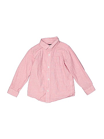 The Children's Place Long Sleeve Button-Down Shirt (view 1)