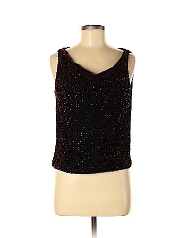 Carmen Marc Valvo Sleeveless Blouse (view 1)