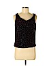 Carmen Marc Valvo Black Sleeveless Blouse Size 8 - photo 1