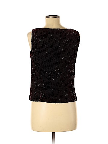 Carmen Marc Valvo Sleeveless Blouse (view 2)