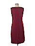 Chadwicks 100% Polyester Burgundy Casual Dress Size M (petite) - photo 2