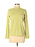 Eddie Bauer 100% Cotton Green Long Sleeve Turtleneck Size M (petite) - photo 1