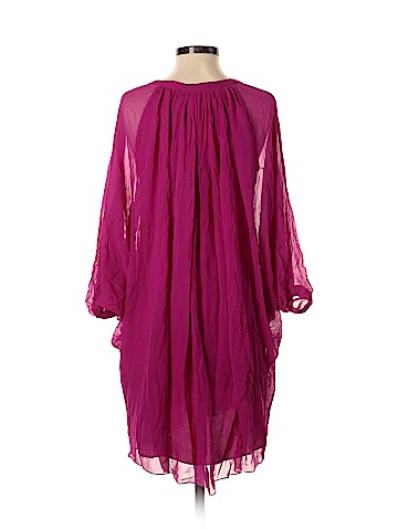 Diane von Furstenberg 3/4 Sleeve Silk Top (view 2)