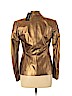 Ralph Lauren Black Label 100% Lambskin Gold Leather Jacket Size 6 - photo 2