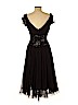 Tadashi 100% Polyester Brown Cocktail Dress Size 6 - photo 2