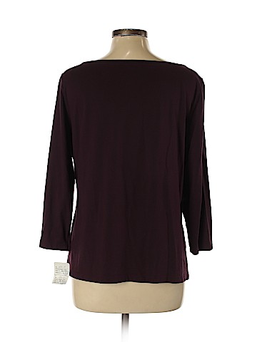 Lands' End 3/4 Sleeve Top (view 2)