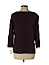 Lands' End Burgundy 3/4 Sleeve Top Size L (petite) - photo 2